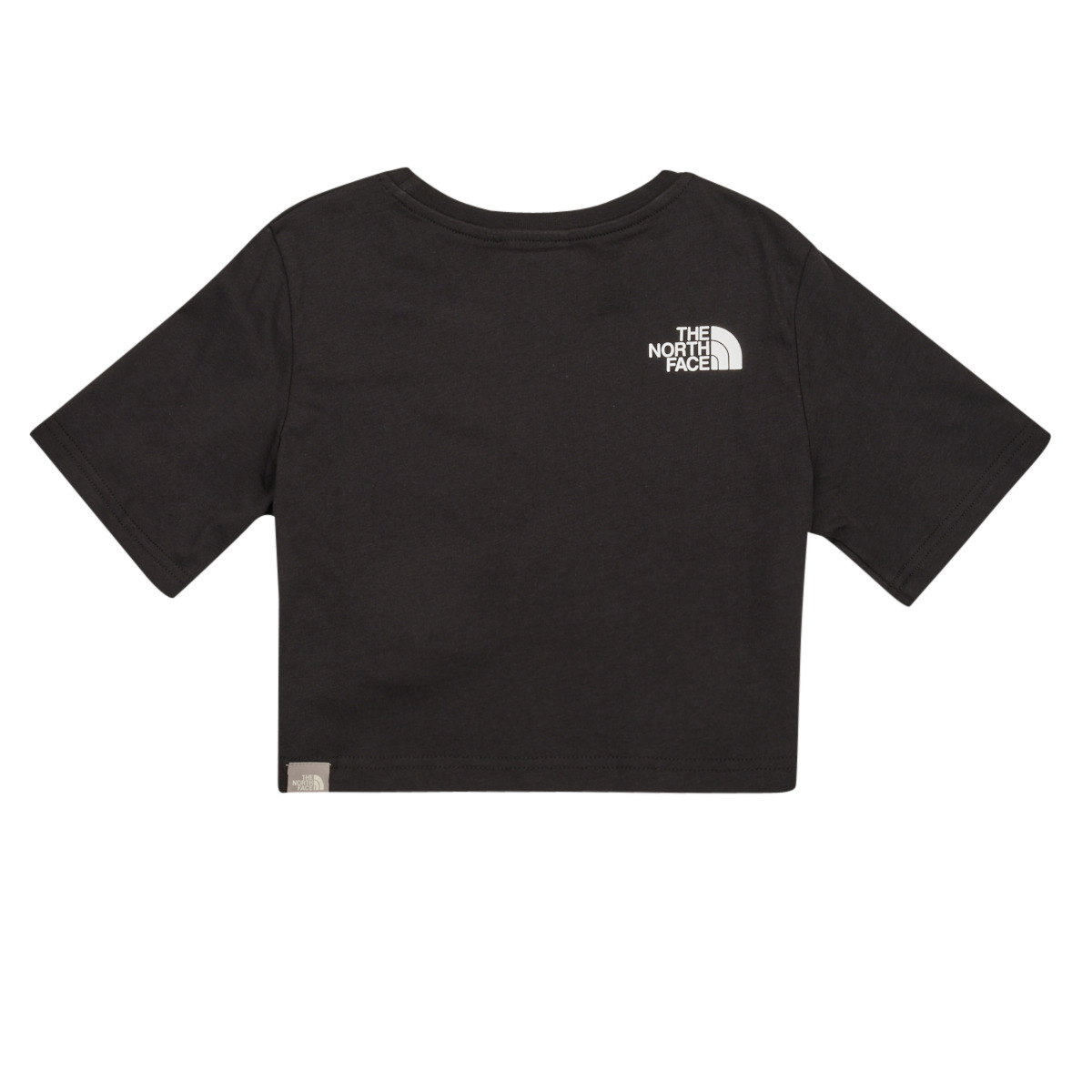 T-shirt ragazza The North Face Girls S/S Crop Easy Tee Nero T-shirt maniche corte Bambina - Imagen 2